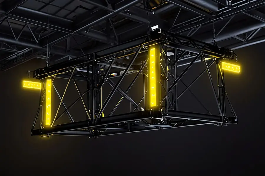 Truss de aluminio vs. truss de acero para conciertos y shows