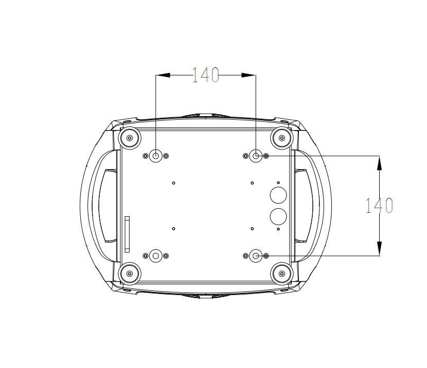 Control Lumínico | Cabeza móvil Wash Silver Star PW8