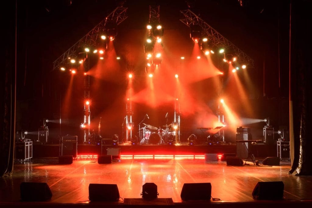 ¿Cómo crear diferentes efectos de iluminación con luces de escenario profesionales? luces profesionales