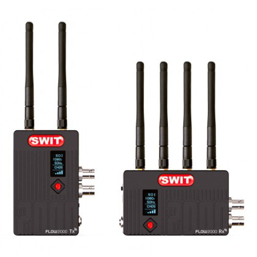 Transmisor de video inalámbrico HDMI, SDI 600m Flow 2000 (SWIT)